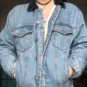 Sherpa Lined Denim Jacket